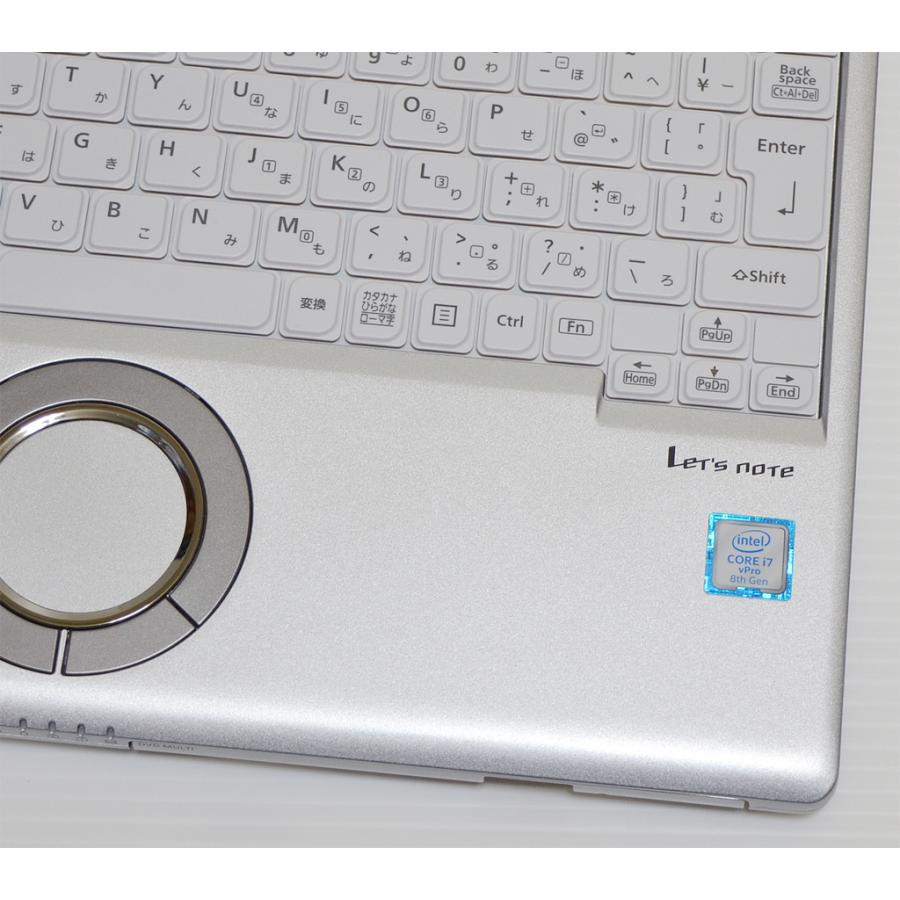 Let's note SV Panasonic CF-SV7UFKVS Core i7-8650U 12.1型TFT16GB