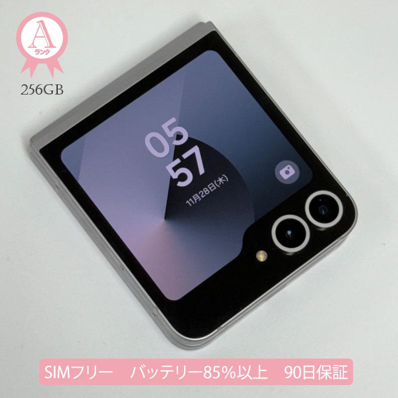 FLIP6 256GB シルバー SIMフリー Aランク サムスン Galaxy Z Flip6