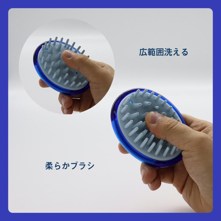 スカルプ 頭皮 ニオイ フケ 対策 ブラシ スッキリ 皮脂 クレンジング