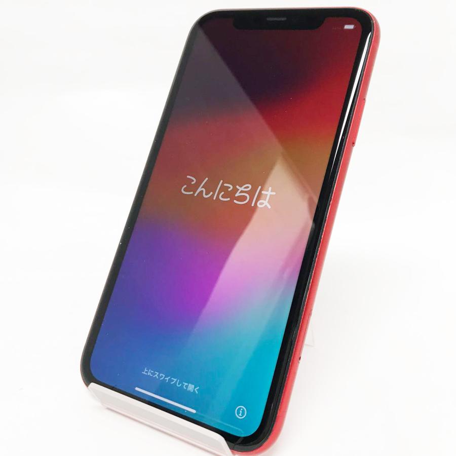 iPhone 11 中古Cランク iPhone11 64GB レッド バッテリー最大容量75