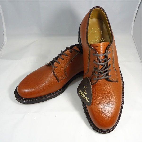 REGAL（リーガル） 革底のプレーントゥ メンズ ビジネス 2236NA