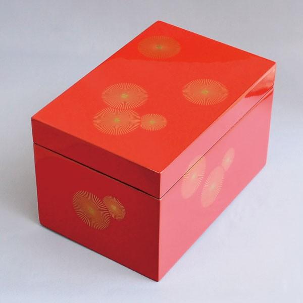 茶箱 茶道具 朱塗 唐松蒔絵 茶箱 : 茶道具専門店 (有)菊池商店 - 通販