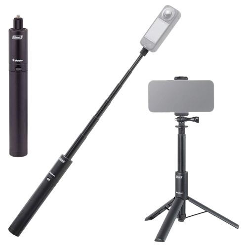 コールマン 360度アクションカメラの「見えない自撮り棒」機能に対応