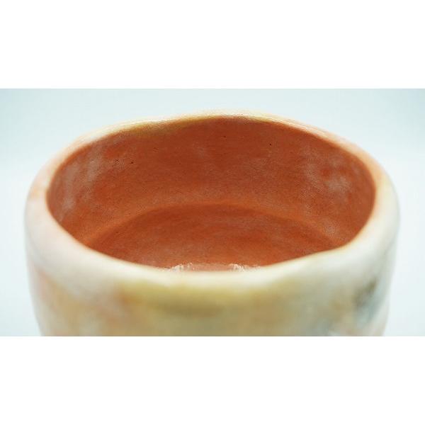 茶道具 茶碗 茶碗 赤楽 玉の絵写 楽入窯 桐箱 : 新古茶道具 さかい