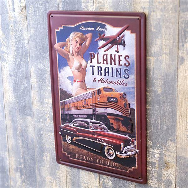 アメリカン レトロ ブリキ看板 アメリカン雑貨 アンティーク メタル