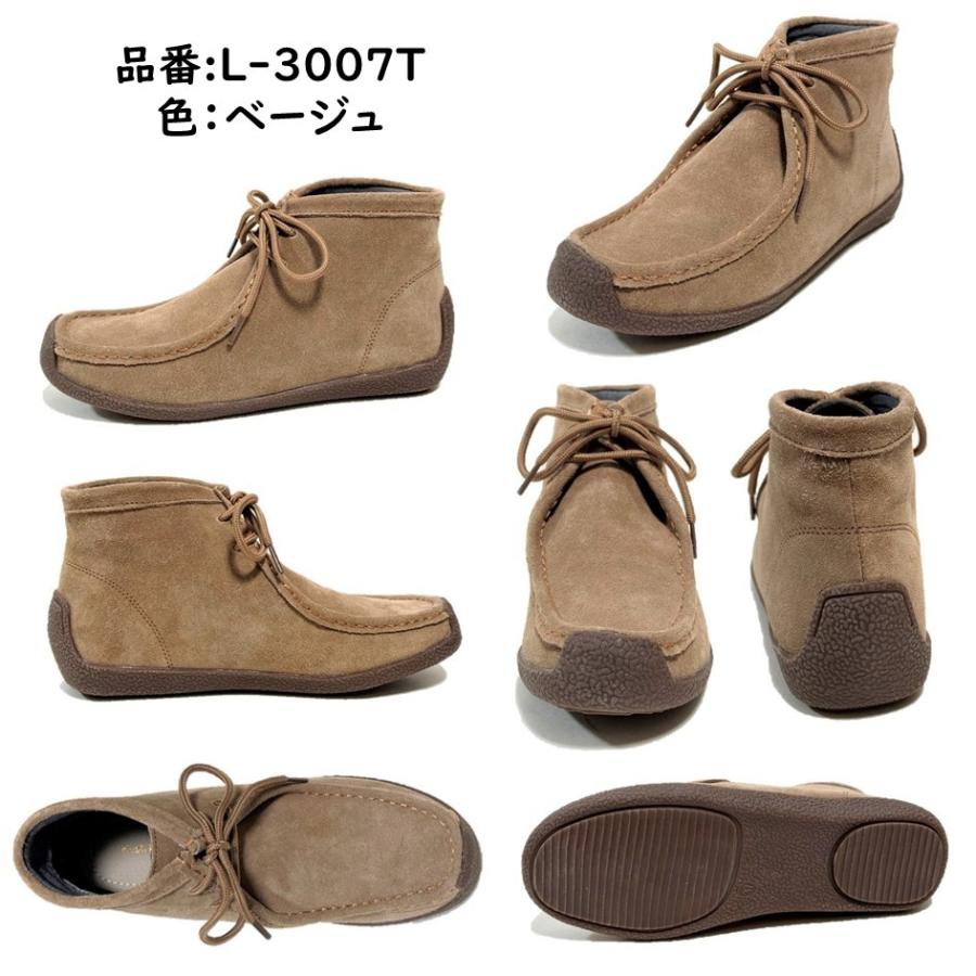 ハッシュパピー（Hush Puppies） レディース 靴 ブーツ L-3007T 幅 2E