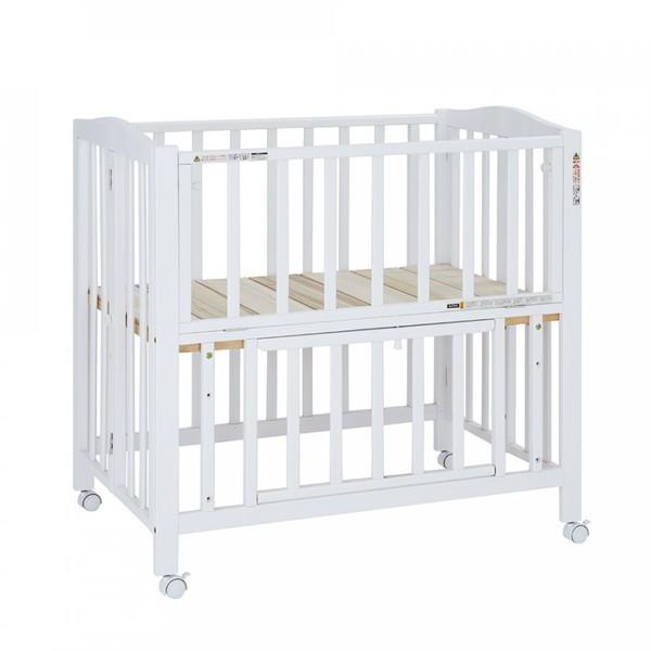 カトージ（KATOJI） ミニベビーベッド 折りたたみ F ホワイト 02328