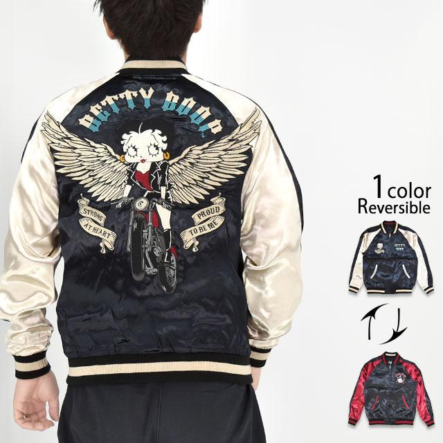 BETTY×ネバーマインド リバーシブルスカジャン NEVER MIND BBN-2609