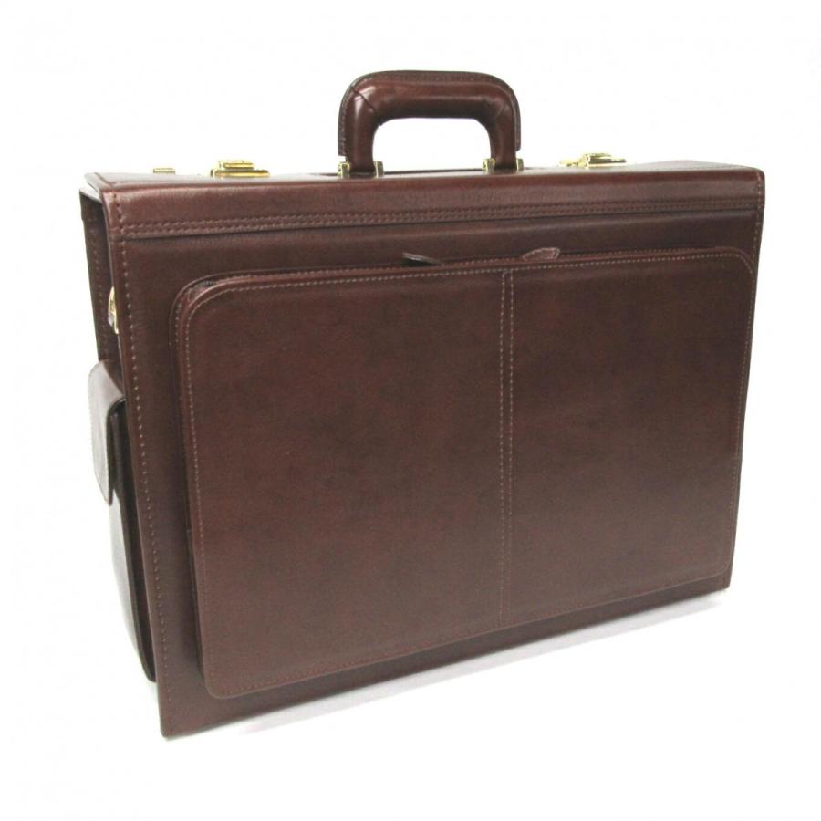 シーザー［バロンII］本革製フライトケース パイロットケース 15507