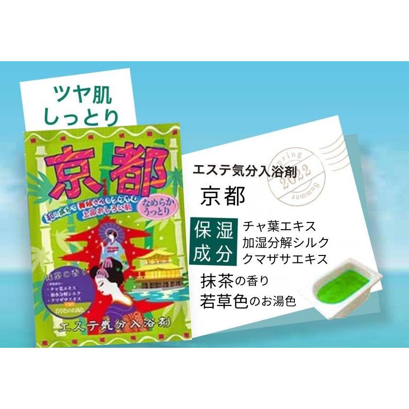 エステ気分 入浴剤 風呂 アソート 個包装 かわいい プレゼント