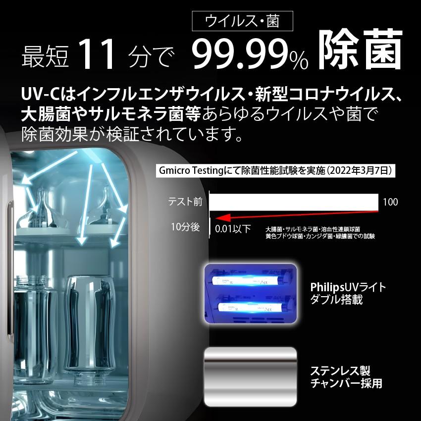 除菌ボックス 消毒 乾燥 大容量 16L 99.9%除菌 乾燥機能 保管機能 UV-C