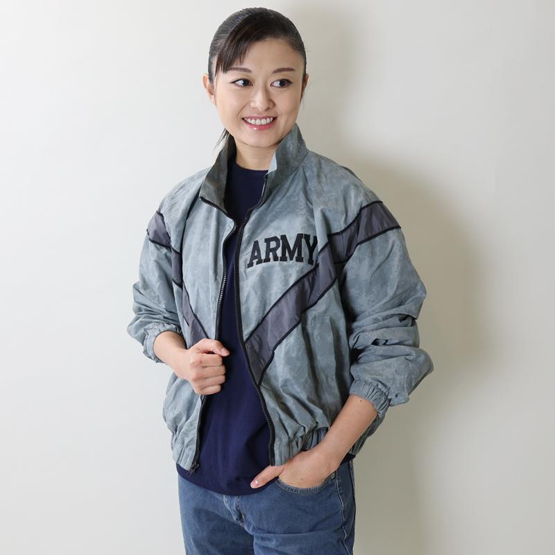 US. ARMY IPFU トレーニングジャケット[迷彩]《実物・USED》米軍 U.S.