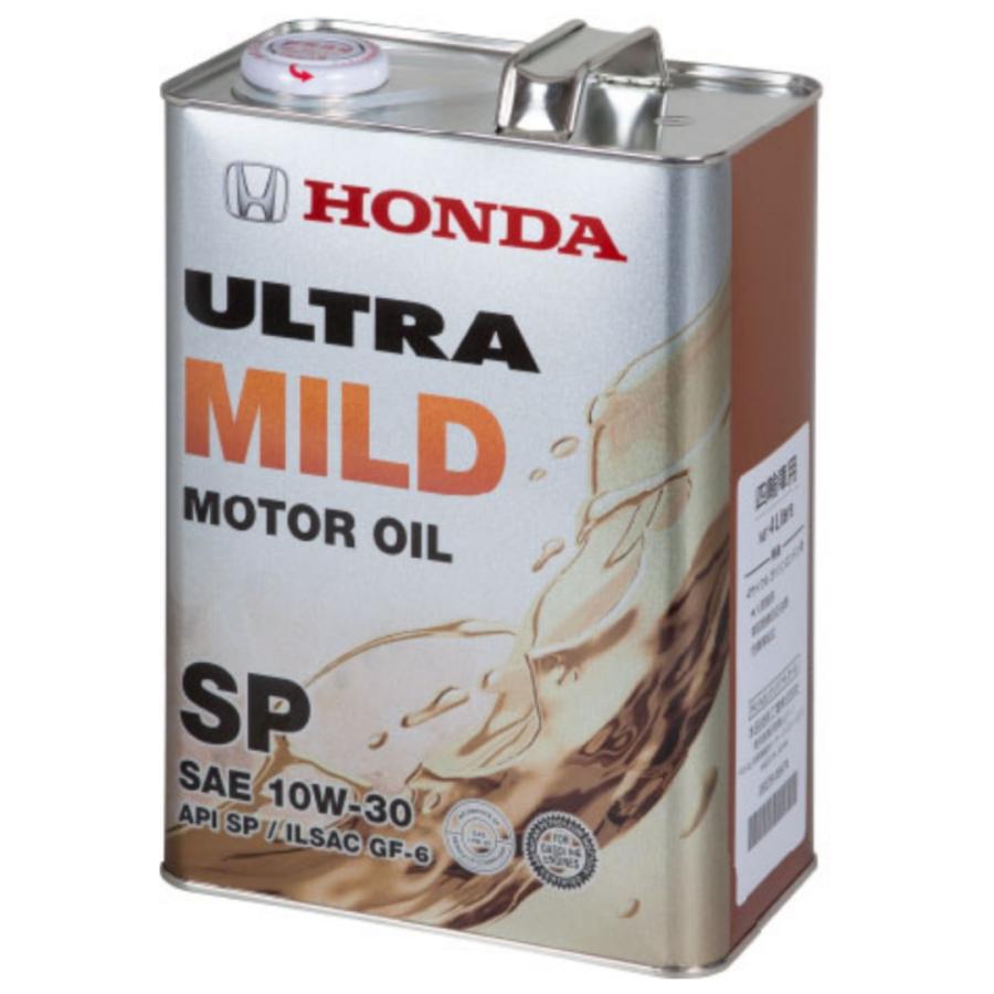 ホンダ純正 エンジンオイル ウルトラMILD SP GF-6 10W30 4L 08229