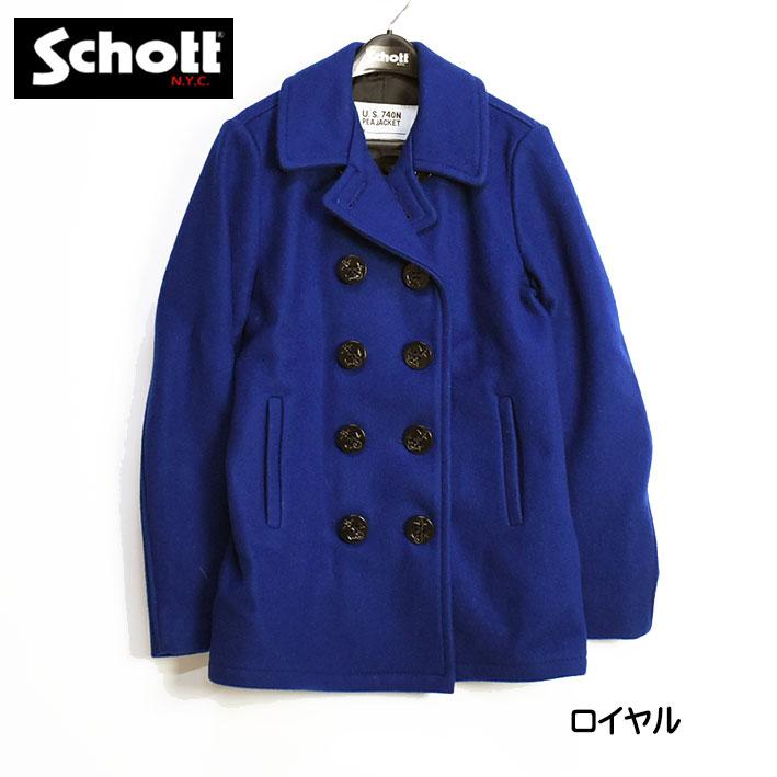 Schott N.Y.C（ショット） Schott レディース ピーコート 742SB BOYS