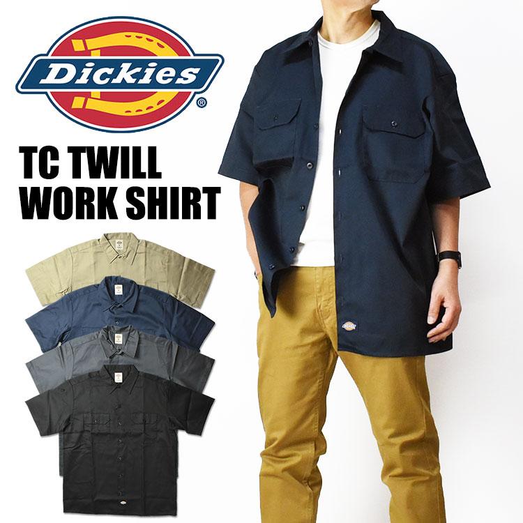 Dickies（ディッキーズ） 1574 TC TWILL WORK SHIRT 半袖 TCツイル