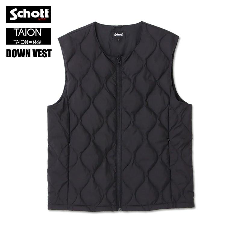 Schott N.Y.C（ショット） Schott x TAION ダウンベスト DOWN VEST