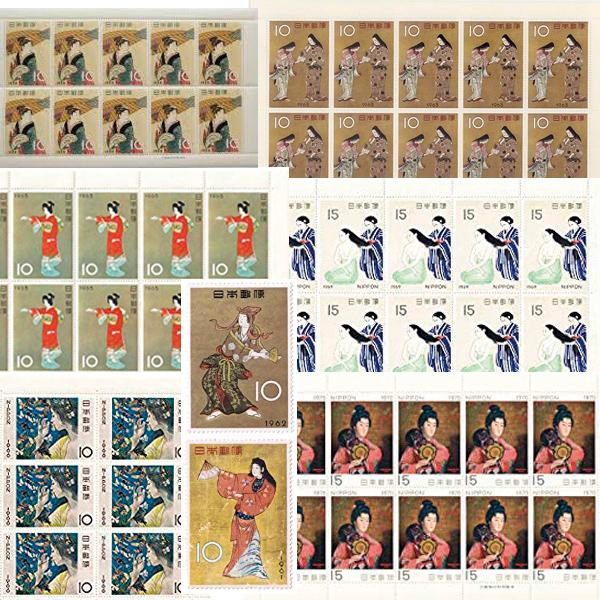 HB-1241 厳選 美人画 10選 切手コレクション : 三宝堂Yahoo!店 - 通販
