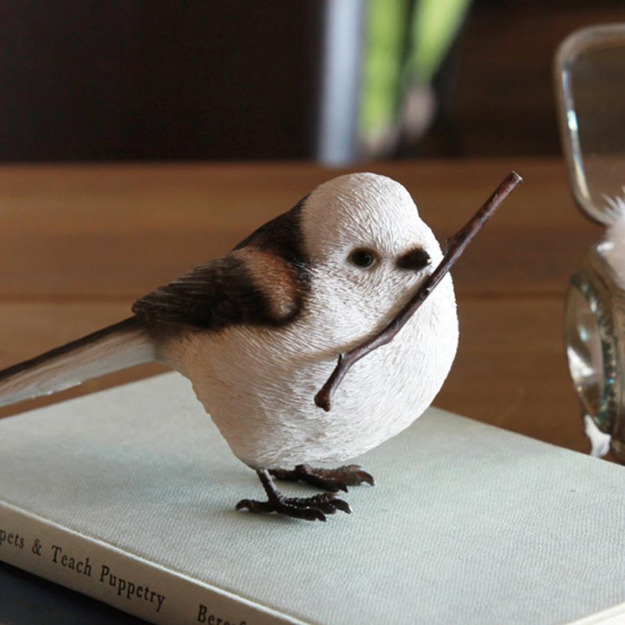 magnet バーディービル シマエナガ 置物 BIRDIE BILL LONG-TAILED TIT