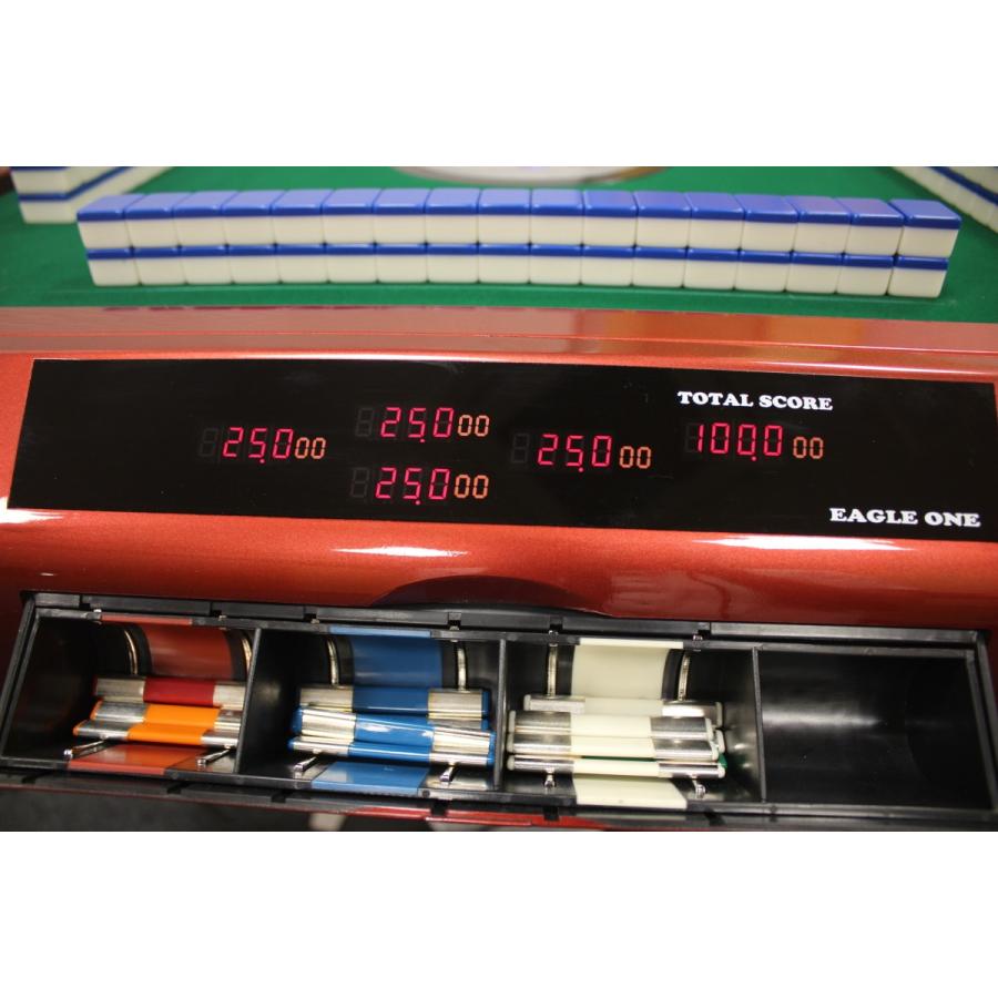 全自動麻雀卓ガズィーイーグルワン 1台限り デカ牌20.8mm×28mm 点数