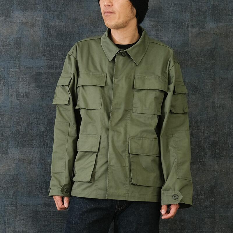 YMCLKY 米軍タイプ BDUジャケット オリーブ JB001YN OD メンズ