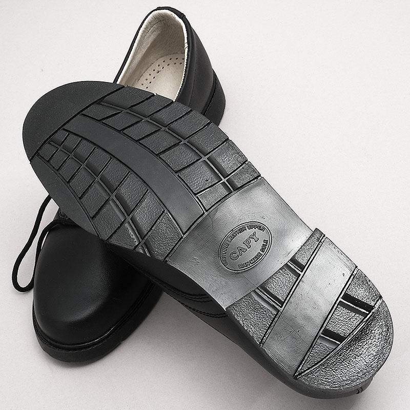 チェコ軍 レザー ポストマンシューズ ブラック デッドストック FS056NN