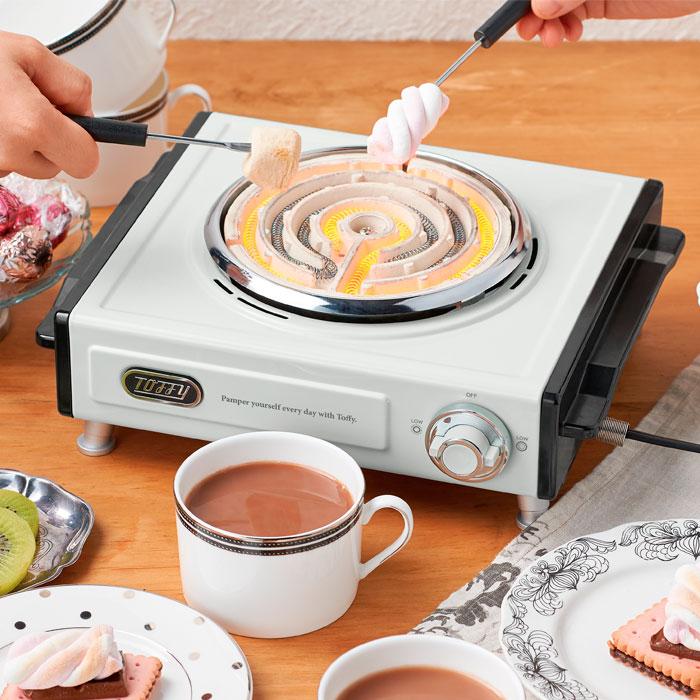 Toffy トフィー 電気コンロ 卓上 コンロ ミニ 小型 卓上電気こんろ