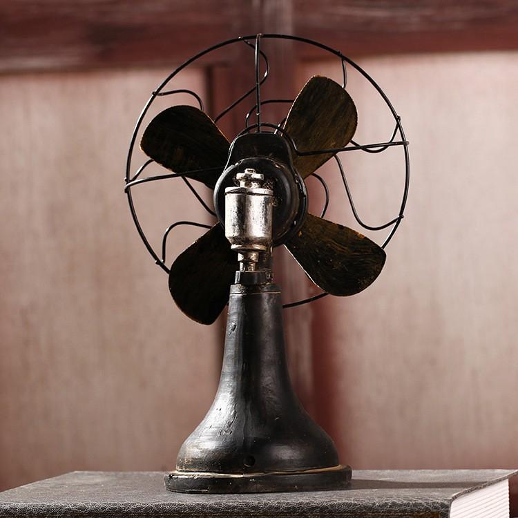 レトロ クラフト 扇風機 オブジェ インテリア プチギフト 北欧