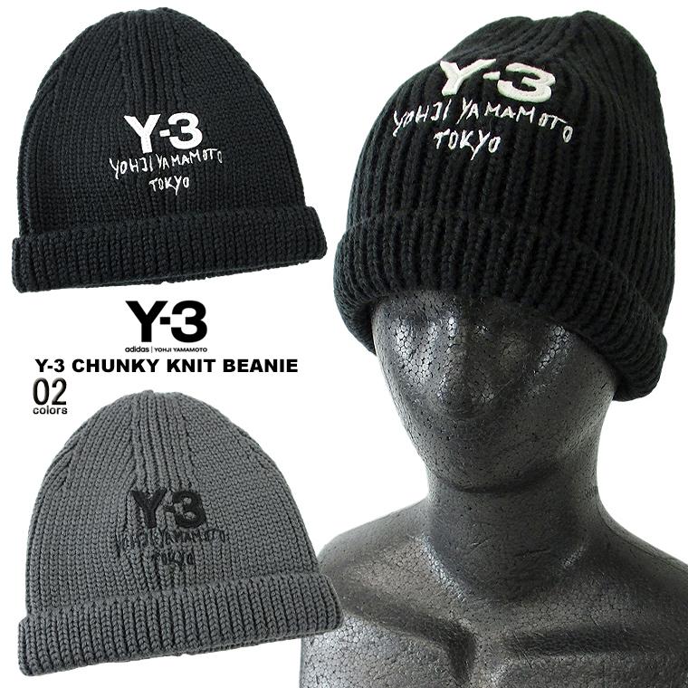 Y-3 ワイスリー Y-3チャンキーニットビーニー 「Y-3 CHUNKY KNIT