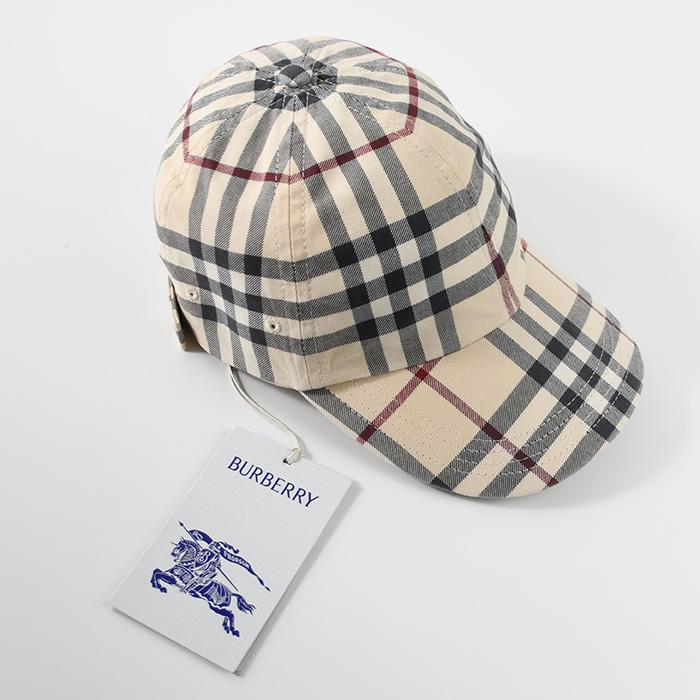 BURBERRY（バーバリー） 帽子 キャップ 8073370 チェック コットン