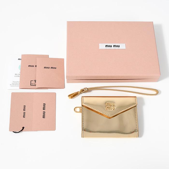 miu miu（ミュウミュウ） カードホルダー カードケース 5MF036 2DRH