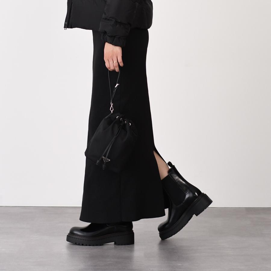 PRADA（プラダ） ブーツ シューズ レザー チェルシーブーツ 1T744N ULR