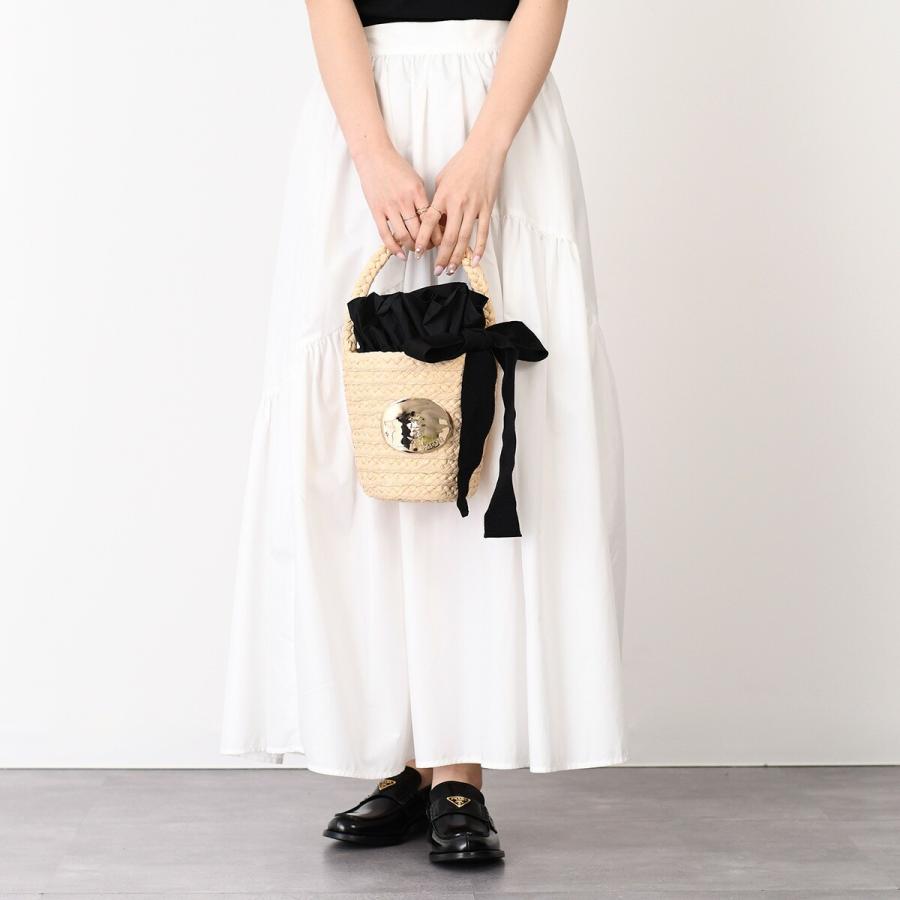 PATOU（パトゥ） バッグ ハンドバッグ かごバッグ ラフィア アイ