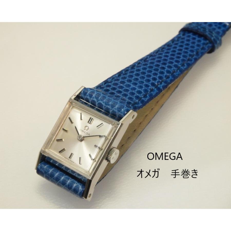 OMEGA（オメガ） OMEGA【オメガ】手巻き レディース スクエア