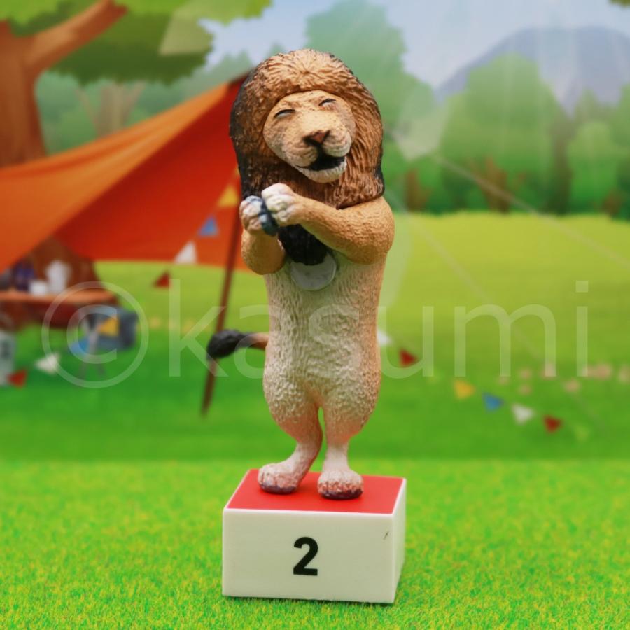 スタンド・ストーンズ ガチャ アニマルアトラクション 朝隈俊男 表彰台