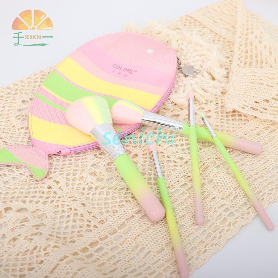 メイクブラシセット ポーチ付き カラフル : 千一 - 通販 - Yahoo