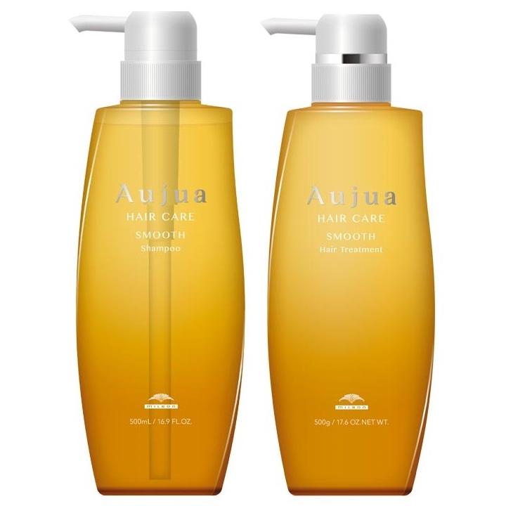 Aujua ミルボン オージュア ST スムース シャンプーv 500mL ＆ ヘア