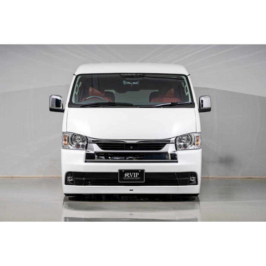 200系ハイエース4型〜7型ワイドボディ バッドフェイスボンネット未塗装