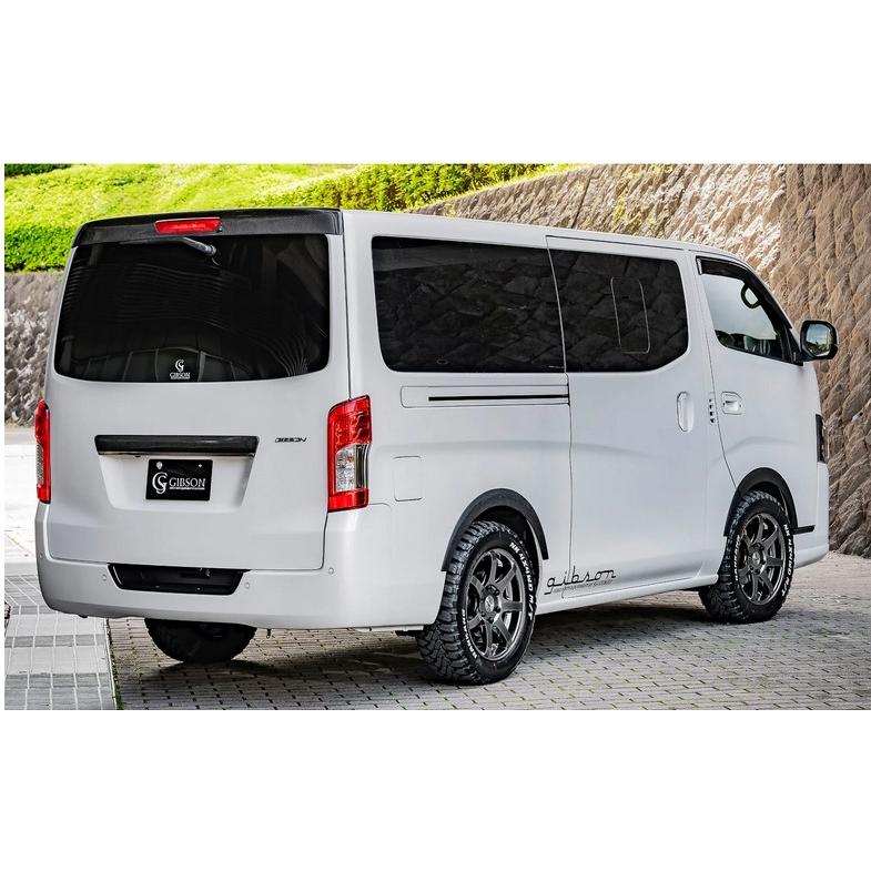 NV350キャラバンE26標準ボディ1〜3型カーボンリアルーフスポイラー