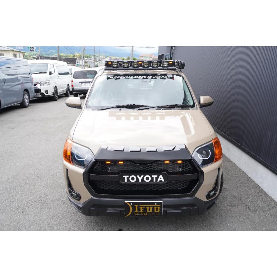 160系プロボックス ABS製ヘッドライトコーナーカバーキャルオレンジ