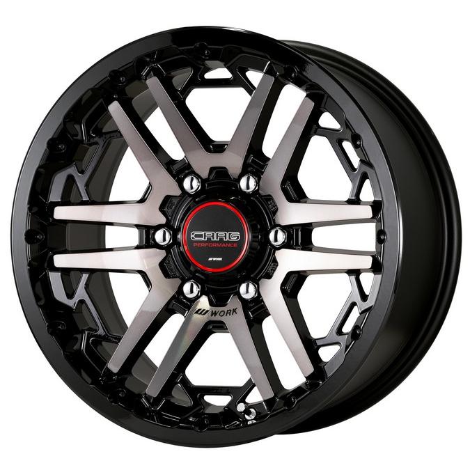 WORK CRAG T-GRABIC 17インチアルミホイール ヨコハマ ジオラ Evasive