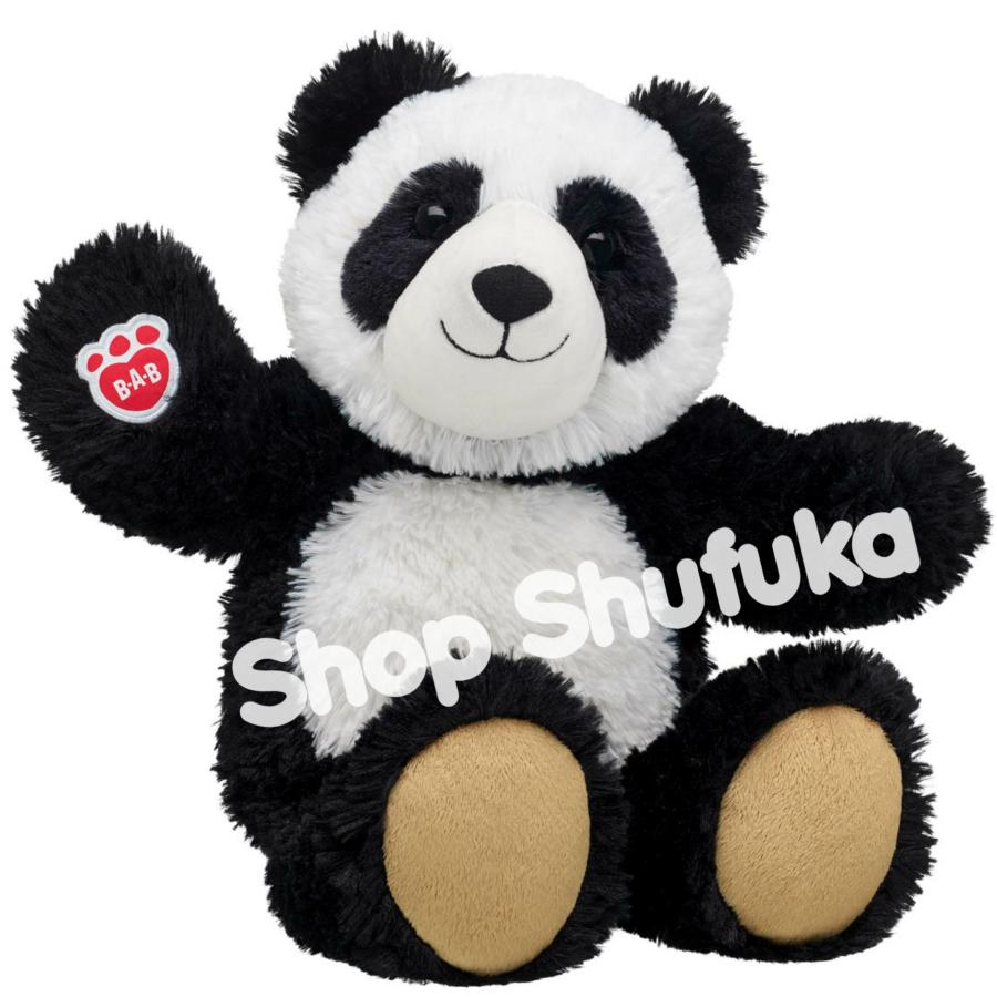 ビルドアベア パンダ ぬいぐるみ 白 黒 出生証明書付き アメリカ限定