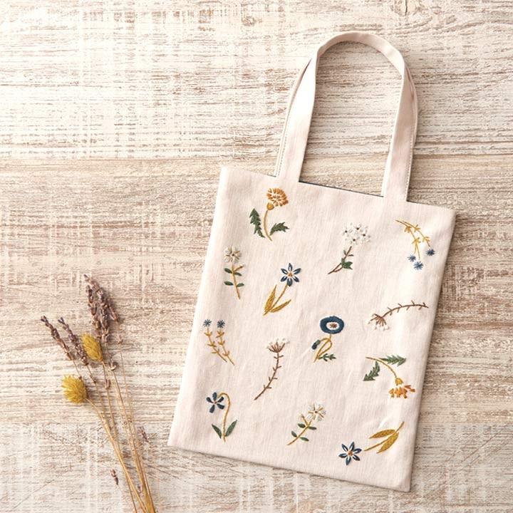 刺繍 COSMO ボタニカル刺しゅう No.92906 フラワーガーデンの