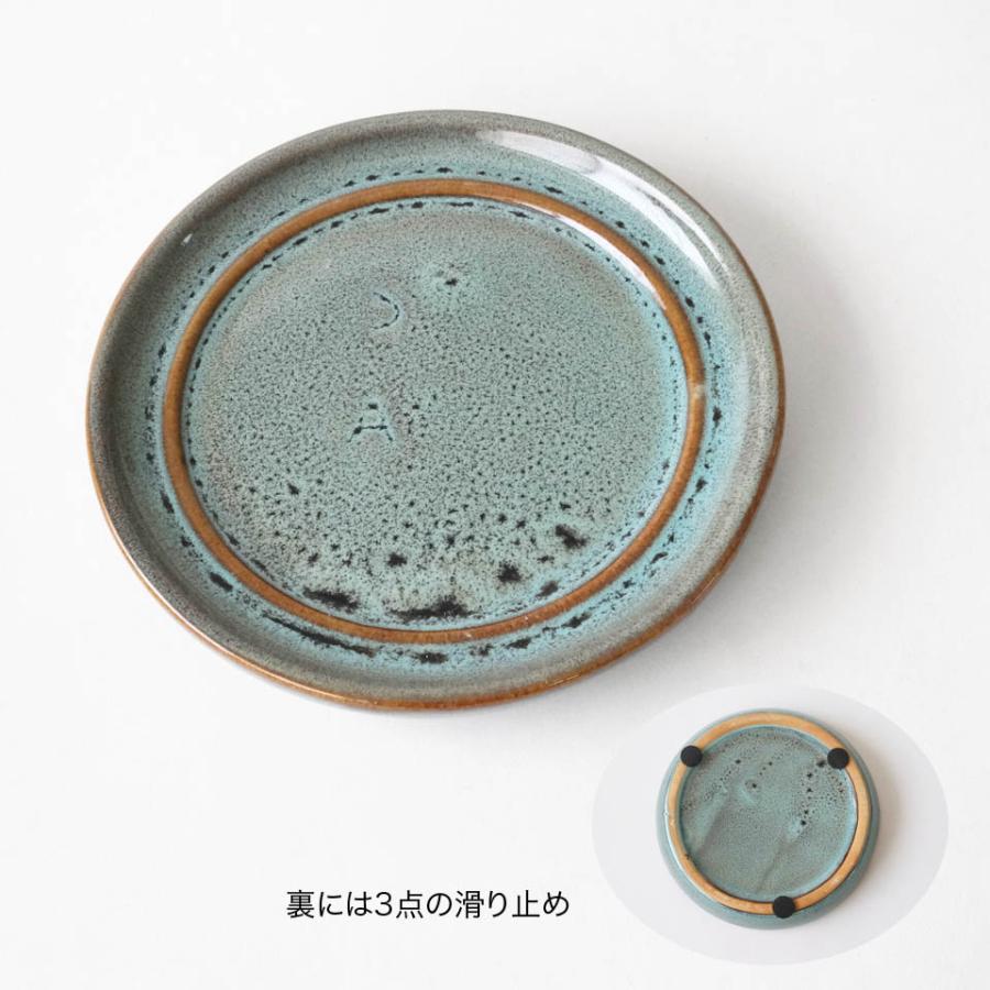 ソルトゲ【グリーン】 Φ18cm×14cm 植木鉢 受け皿付 5号 陶器 棘 球形