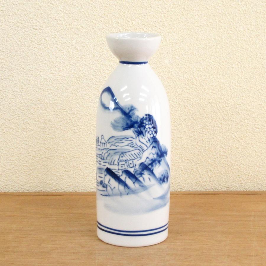 徳利 山水3合徳利 酒器 陶器 日本酒 おしゃれ 業務用 美濃焼 25d34201