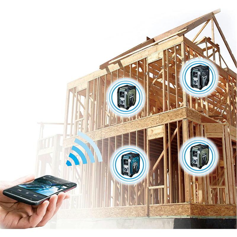 マキタ（makita） MR005GZB 充電式ラジオ 黒 Bluetooth対応 本体のみ