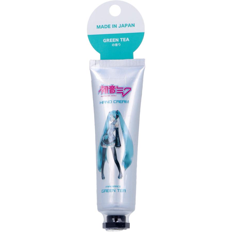 ハンドクリーム 初音ミク グリーンティーの香り 30g : シャイニング