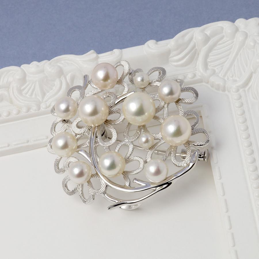 本真珠 あこやパール ブローチ フォーマル セレモニー 冠婚葬祭