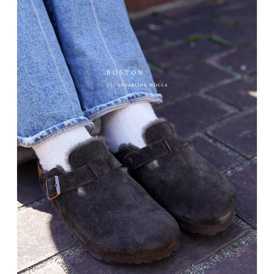 BIRKENSTOCK（ビルケンシュトック） ボストン シアリング モカ