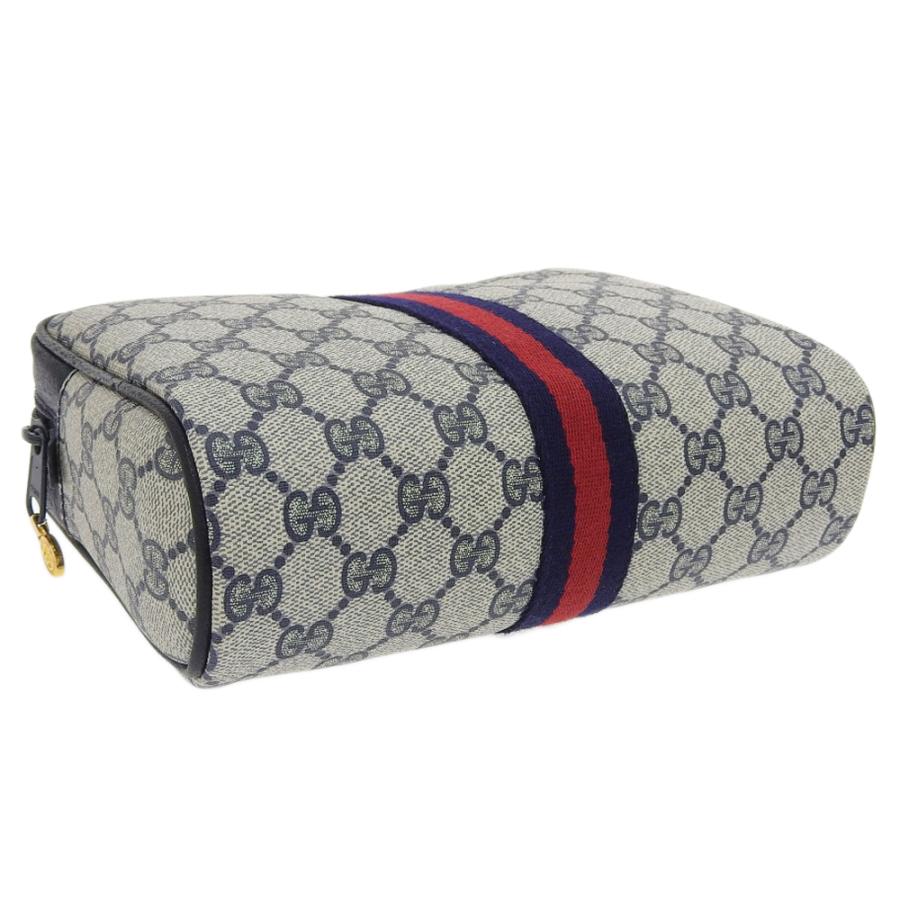 GUCCI（グッチ） シェリーラインオールドグッチ ポーチ 紺 010 378 箱