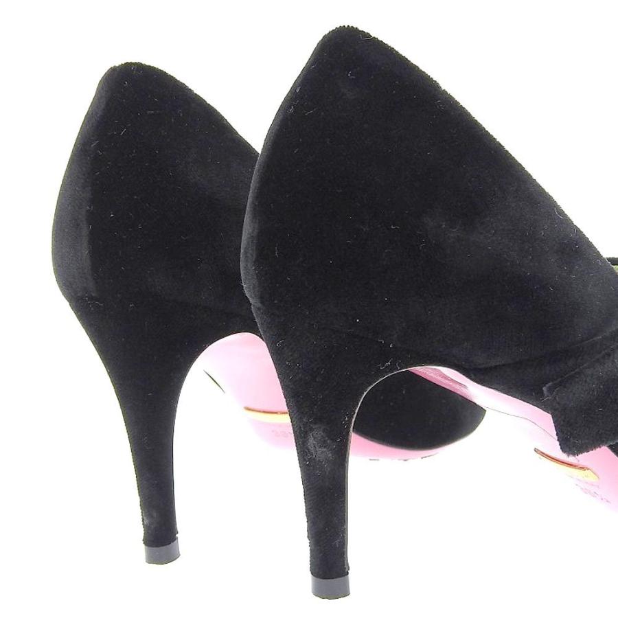 GUCCI（グッチ） ヒール パンプス ラインストーン ストラップ 靴